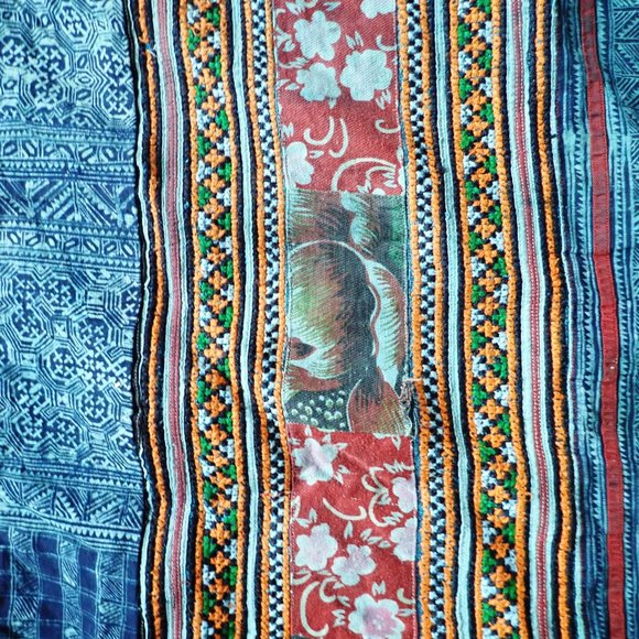 Handmade Quilt from Northern Vietnam - Picture 2 of 6